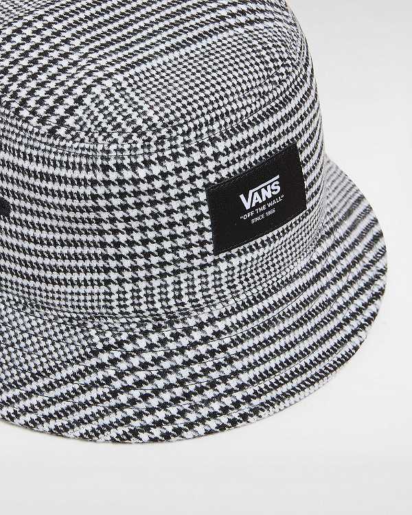 Black Unisex Vans Patch Hats Australia | VN2431068