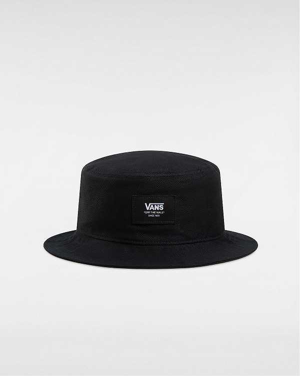 Black Unisex Vans Patch Hats Australia | VN5416397