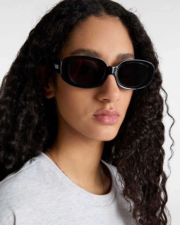 Black Unisex Vans Showstopper Sunglasses Australia | VN5924836