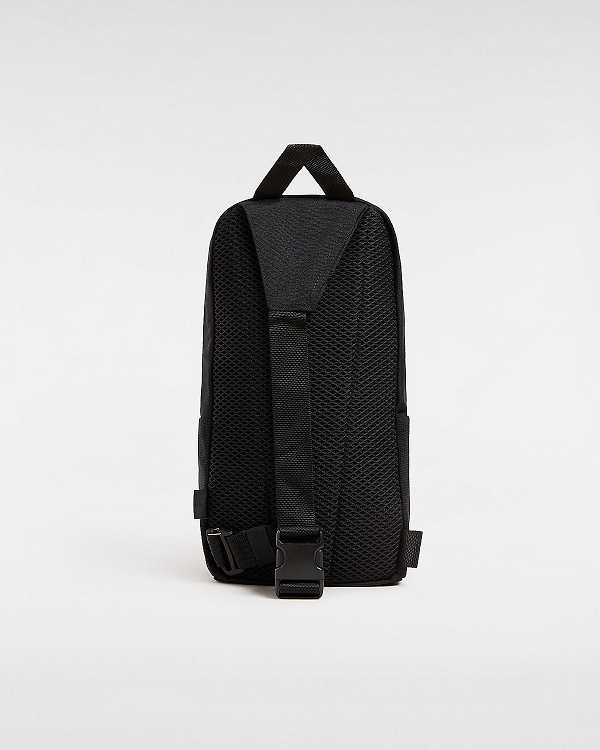 Black Unisex Vans Warp Crossbody Bag Australia | VN6804527