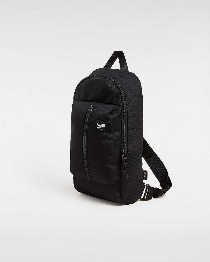 Black Unisex Vans Warp Crossbody Bag Australia | VN6804527