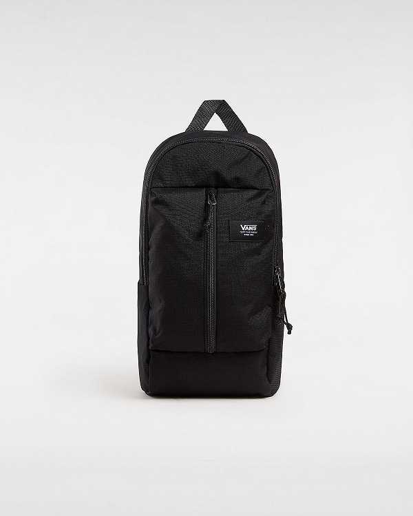 Black Unisex Vans Warp Crossbody Bag Australia | VN6804527