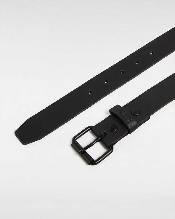 Black Unisex Vans Zulks Belts Australia | VN4372968