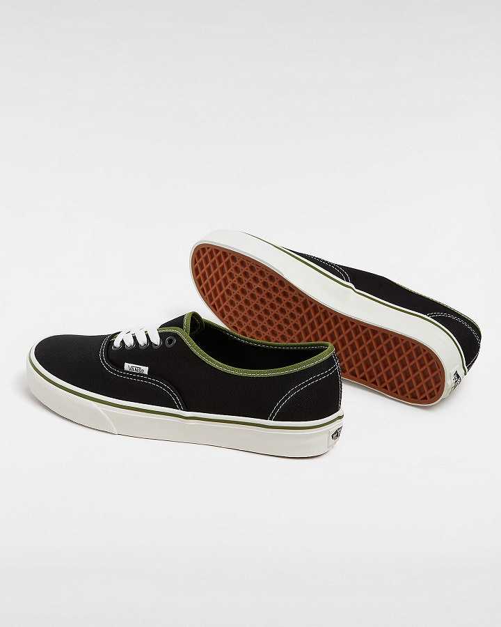 Black Women Vans Authentic Sneakers Australia | VN2598317