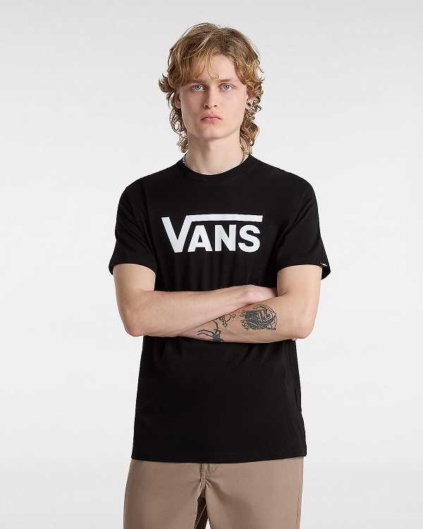 Black Women Vans Classic T Shirts Australia | VN6128597