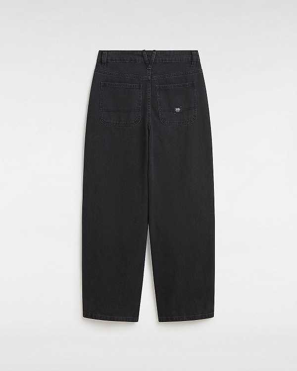 Black Women Vans Curbside Pants Australia | VN3458072