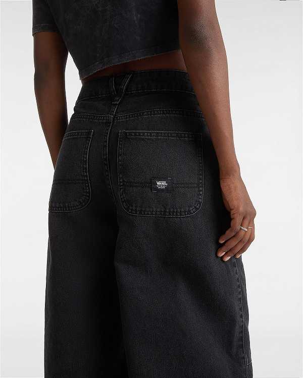 Black Women Vans Curbside Pants Australia | VN3458072