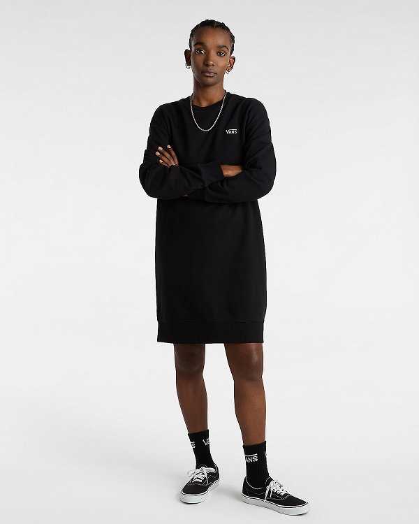 Black Women Vans Flying V Dress Australia | VN1092678