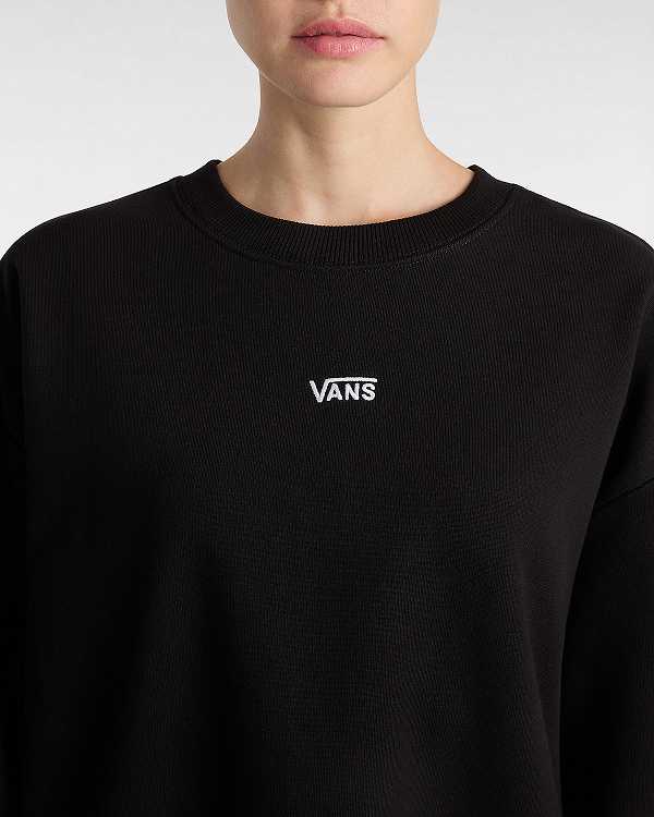 Black Women Vans Flying V Sweater Australia | VN7609381