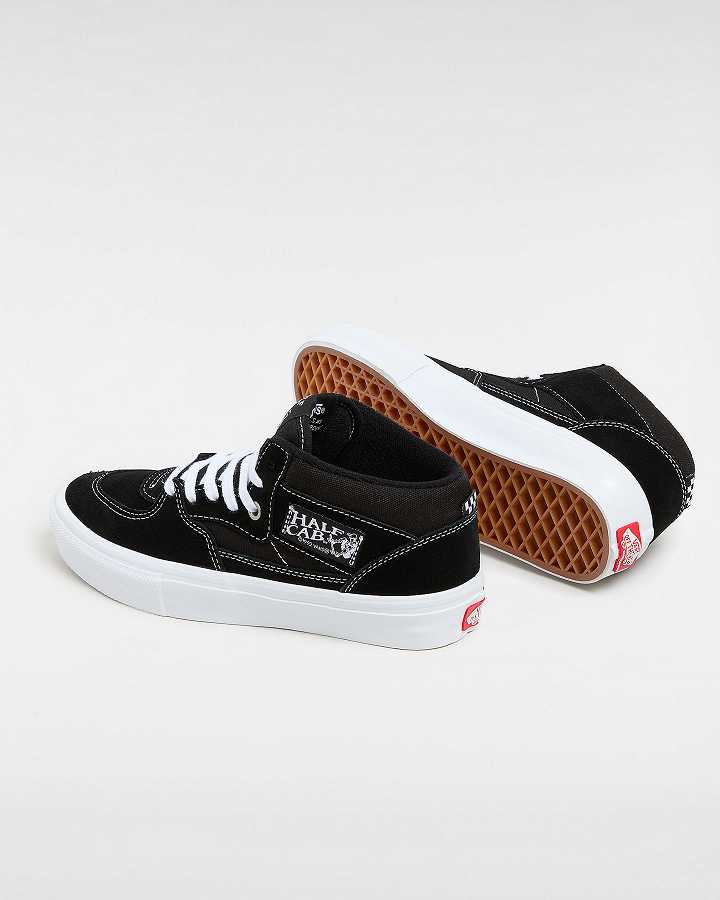 Black Women Vans Half Cab Skate Shoes Australia | VN8306547