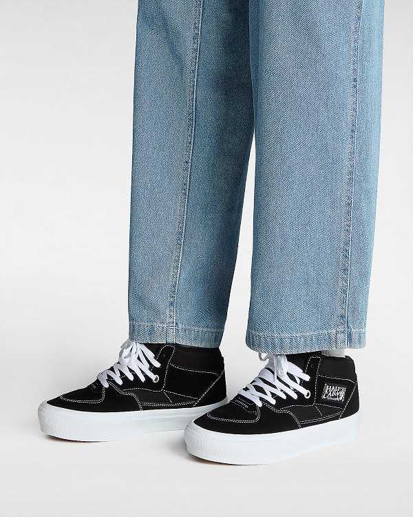 Black Women Vans Half Cab Skate Shoes Australia | VN8306547