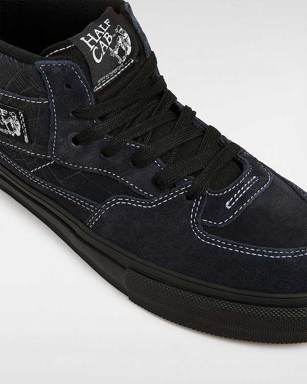 Black Women Vans Half Cab Web Skate Shoes Australia | VN4073192