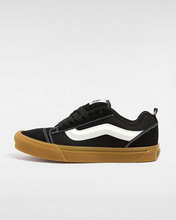 Black Women Vans Knu Skool Sneakers Australia | VN1395640