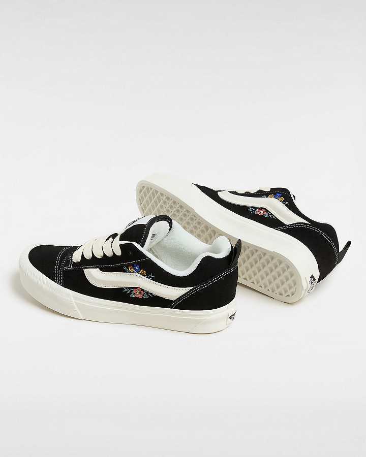 Black Women Vans Knu Skool Sneakers Australia | VN2048695