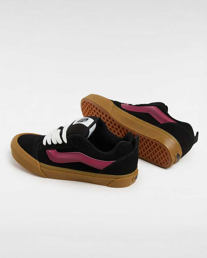 Black Women Vans Knu Skool Sneakers Australia | VN3695708