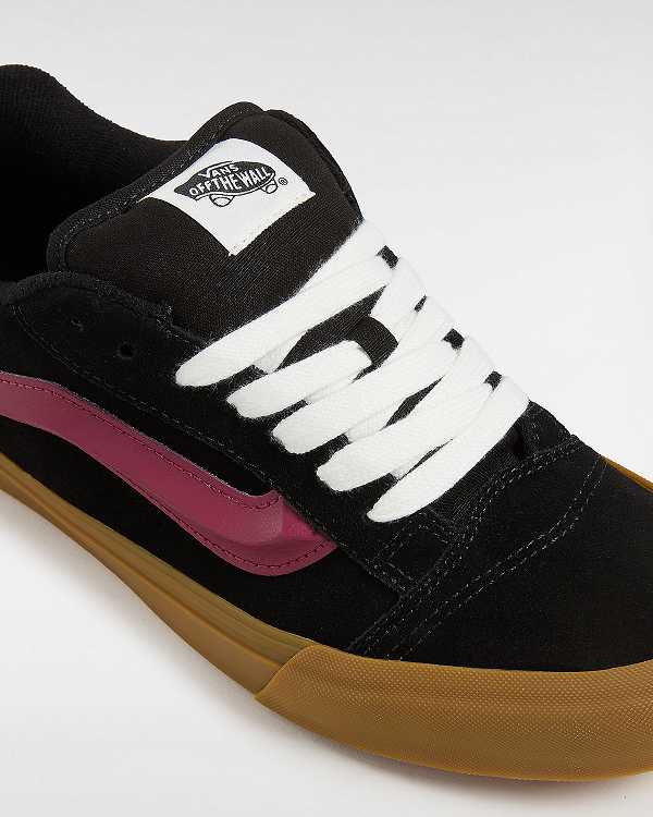 Black Women Vans Knu Skool Sneakers Australia | VN3695708