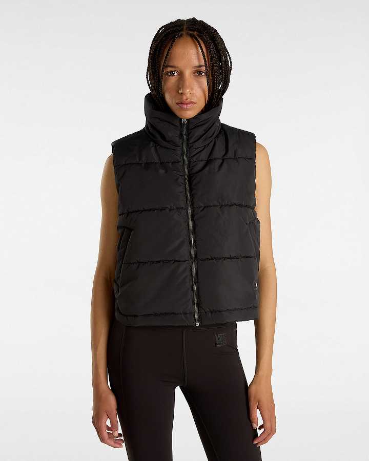 Black Women Vans MTE Foundry Vest Australia | VN1379462