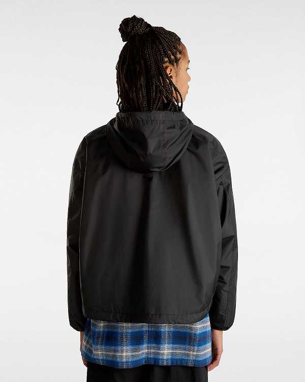 Black Women Vans MTE Theo Windbreaker Australia | VN7621495