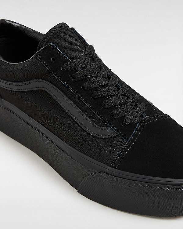 Black Women Vans Old Skool Platform Shoes Australia | VN8576941