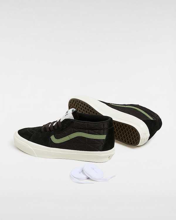 Black Women Vans Premium Sk8-Mid 83 Sneakers Australia | VN1640823