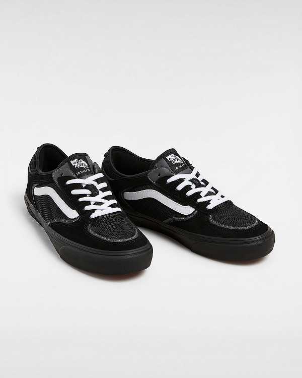 Black Women Vans Rowley Skate Shoes Australia | VN3160457