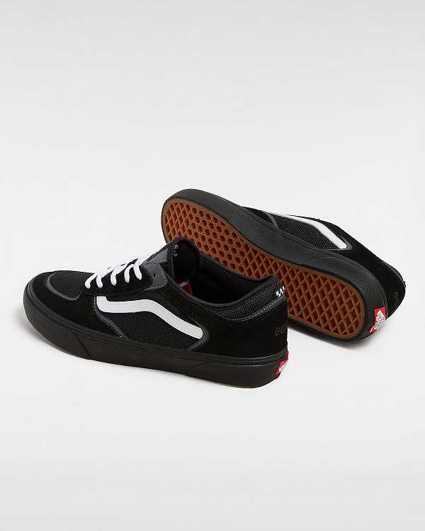 Black Women Vans Rowley Skate Shoes Australia | VN3160457