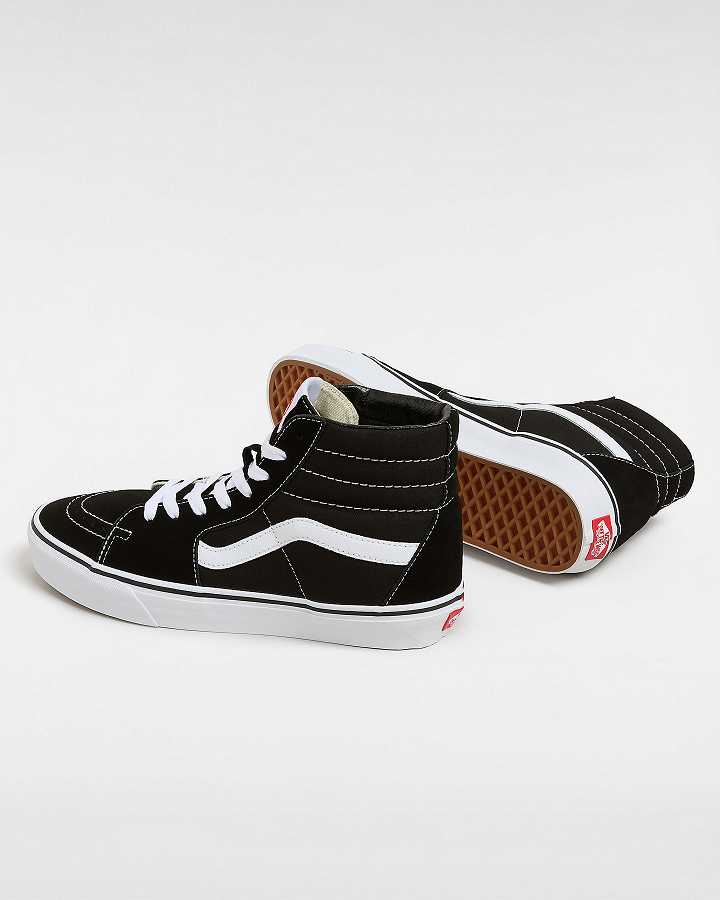 Black Women Vans Sk8-Hi Sneakers Australia | VN7163985