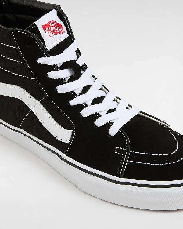 Black Women Vans Sk8-Hi Sneakers Australia | VN7163985