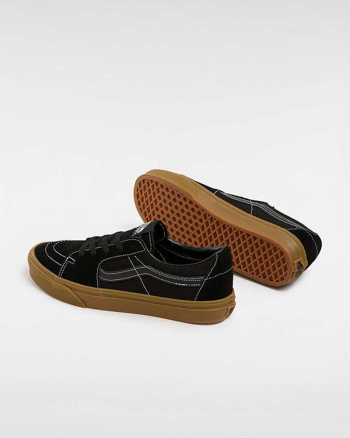 Black Women Vans Sk8-Low Sneakers Australia | VN5234160