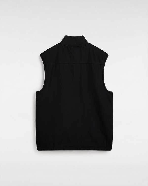 Black Women Vans Talbot Reversible Vest Australia | VN5026713