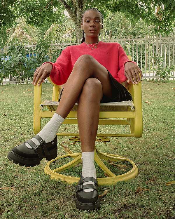 Black Women Vans VANS X Elevate by Beatrice Domond Mary Janes Australia | VN9568417