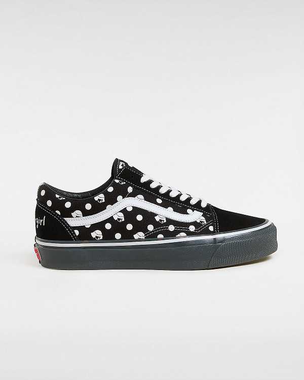 Black Women Vans Vans X Papergirl Old Skool Sneakers Australia | VN4376051