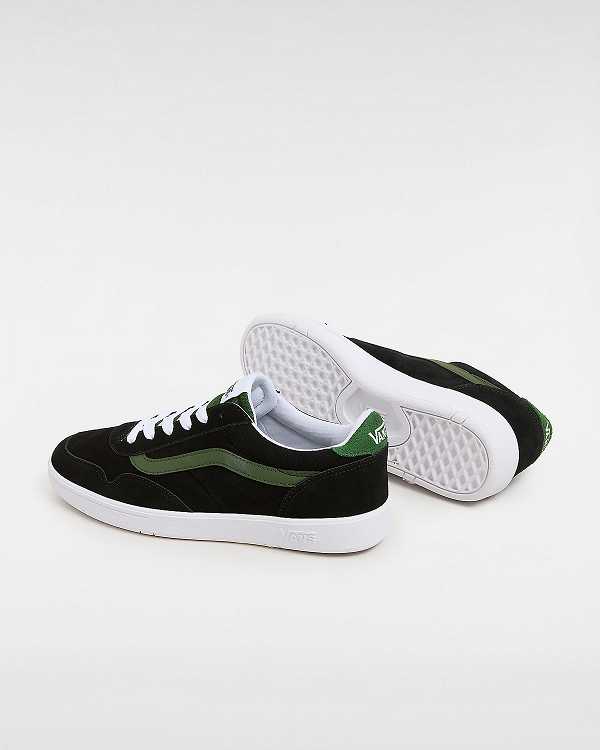 Black / Green Men Vans Cruze Too ComfyCush Sneakers Australia | VN0386527