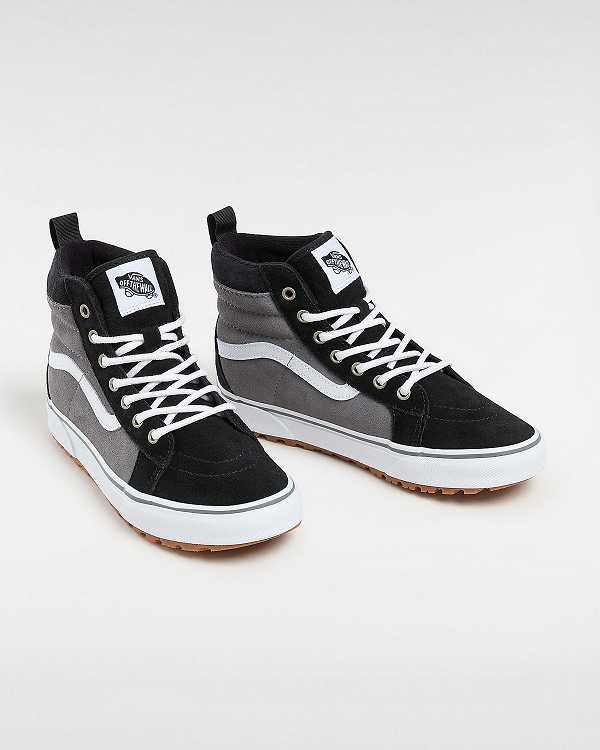 Black / Grey Kids' Vans MTE Sk8-Hi (8-14 years) Sneakers Australia | VN0837612