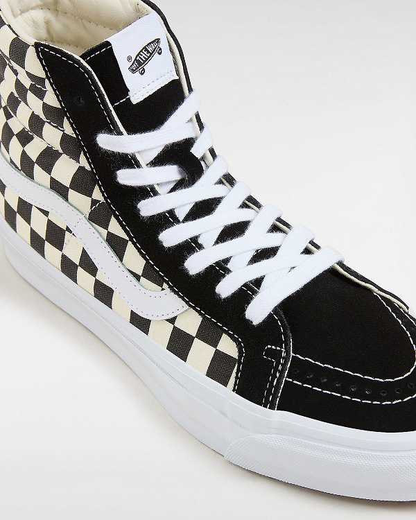 Black / White Men Vans Premium Sk8-Hi 38 Reissue Skate Shoes Australia | VN3086547