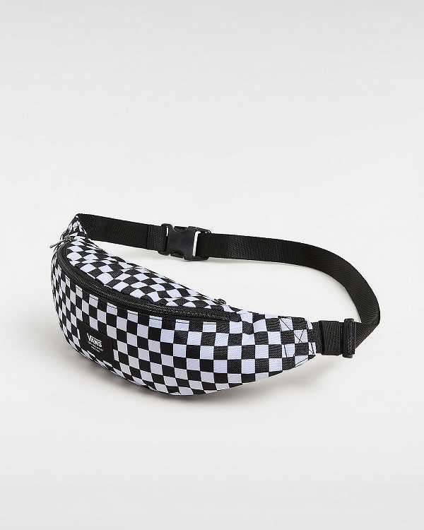 Black / White Unisex Vans Mini Ward Crossbody Bag Australia | VN7603214