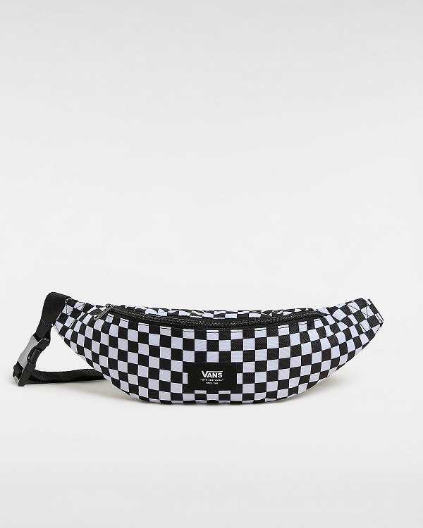 Black / White Unisex Vans Mini Ward Crossbody Bag Australia | VN7603214