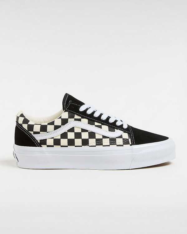 Black / White Women Vans Premium Old Skool 36 Skate Shoes Australia | VN8294751