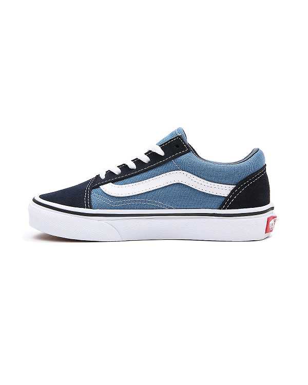 Blue Kids' Vans Old Skool (4-8 Years) Sneakers Australia | VN7986510