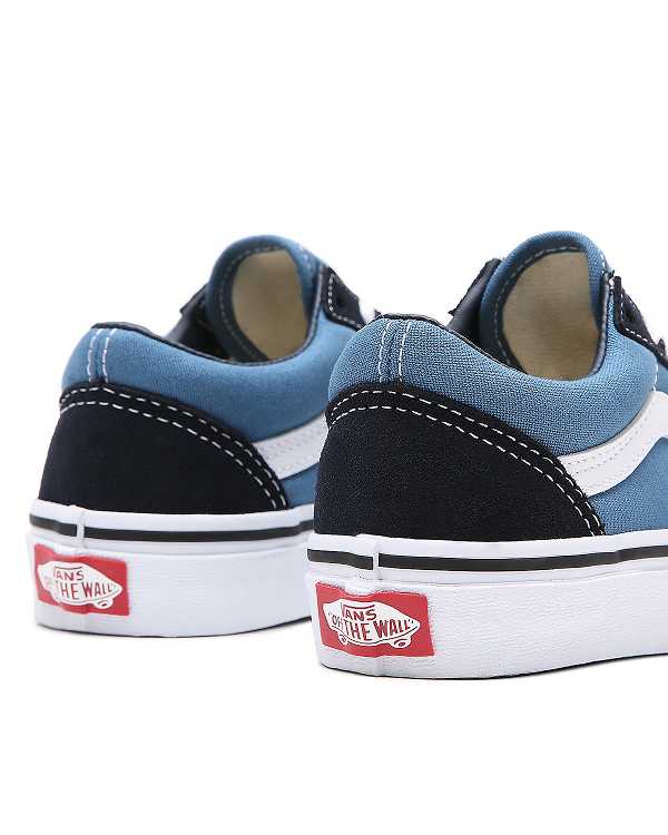 Blue Kids' Vans Old Skool (4-8 Years) Sneakers Australia | VN7986510