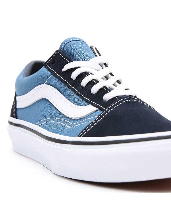 Blue Kids' Vans Old Skool (4-8 Years) Sneakers Australia | VN7986510