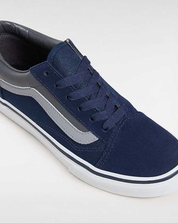 Blue Kids' Vans Old Skool (8-14 Years) Sneakers Australia | VN2175840