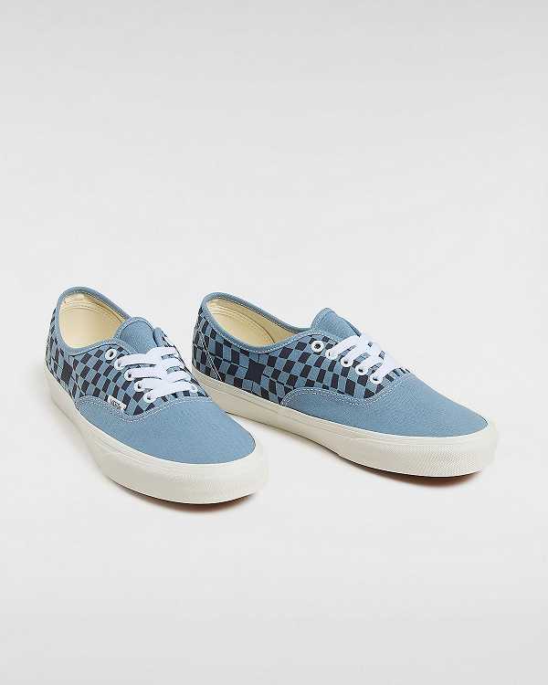 Blue Men Vans Authentic Sneakers Australia | VN9142356