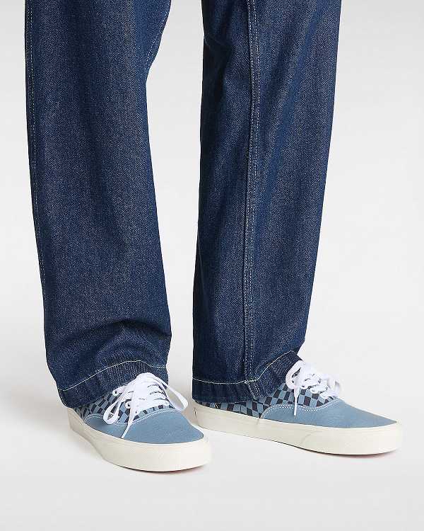 Blue Men Vans Authentic Sneakers Australia | VN9142356