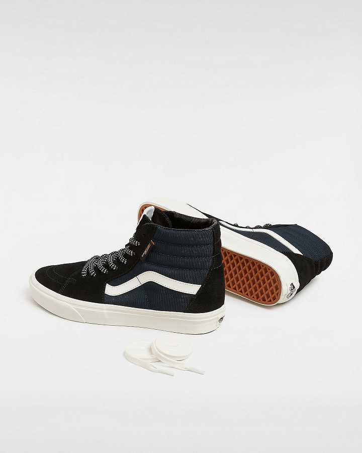 Blue Men Vans Colour Theory Sk8-Hi Skate Shoes Australia | VN0516748