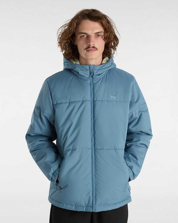 Blue Men Vans MTE Norris Puffer Jacket Australia | VN6053271