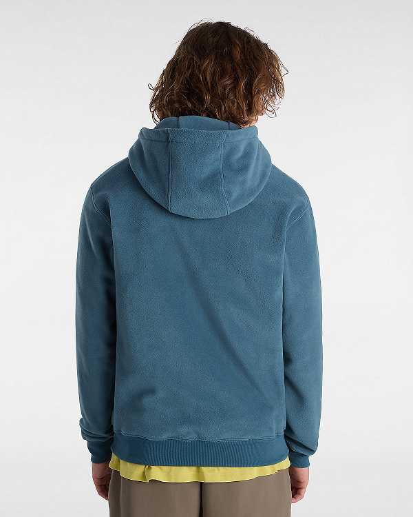 Blue Men Vans MTE Polartec Hoodie Australia | VN4130675