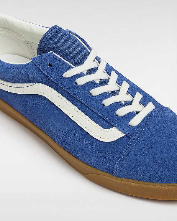 Blue Men Vans Old Skool Lowpro Sneakers Australia | VN6031849