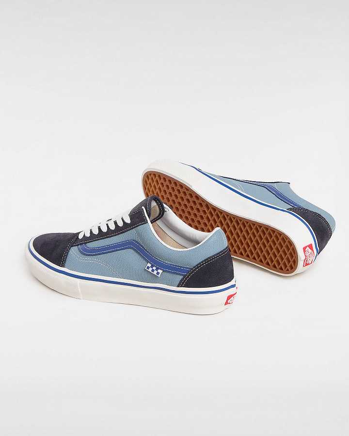 Blue Men Vans Old Skool Skate Shoes Australia | VN4238160