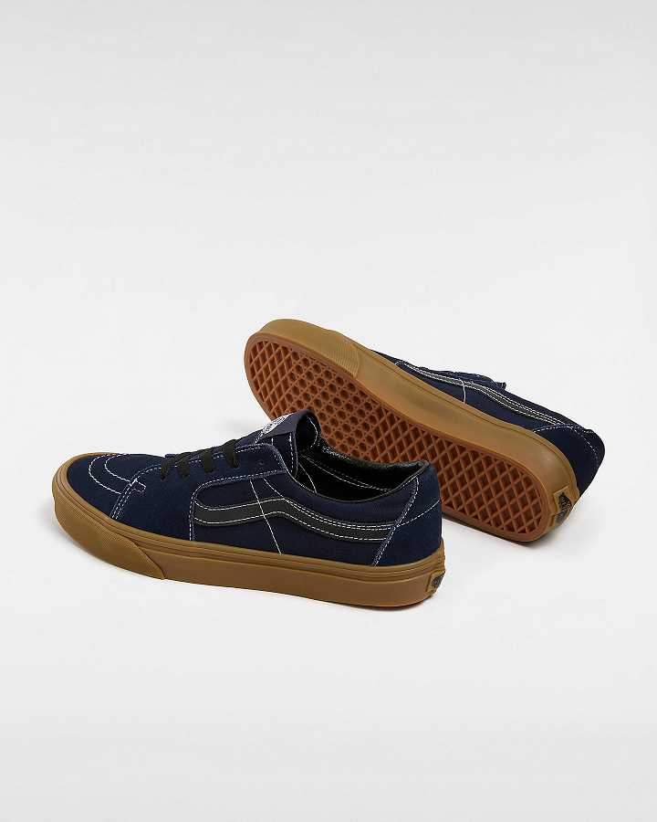 Blue Men Vans Sk8-Low Sneakers Australia | VN7164938